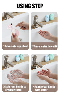 Mini Portable Travel Soap Paper - airlando