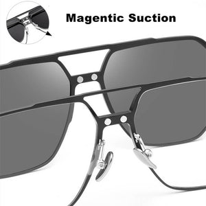 3 in1 Magnetic Polarized Sunglasses - airlando