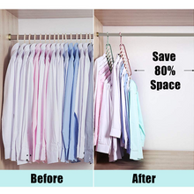 Load image into Gallery viewer, Magic Space Saving Clothes Hangers(4 Pack) - airlando
