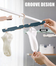 Load image into Gallery viewer, Portable Folding Clothes Hangers (4 PCS) - airlando
