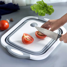 Load image into Gallery viewer, Collapsible Cutting Board Dish Tub - airlando
