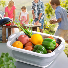 Load image into Gallery viewer, Collapsible Cutting Board Dish Tub - airlando

