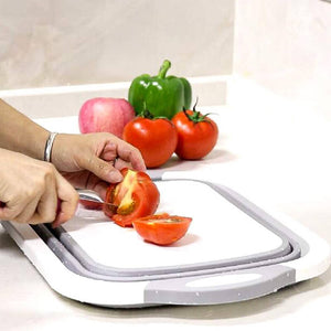 Collapsible Cutting Board Dish Tub - airlando