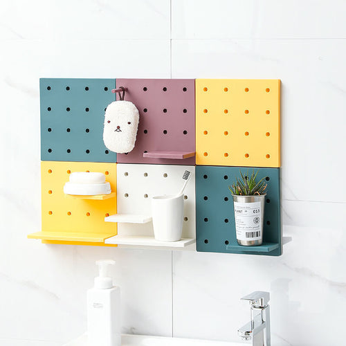 DIY Plastic Pegboard Wall Panel Kits (2 Pack) - airlando