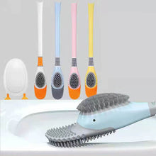 Charger l&#39;image dans la galerie, Duck Silicone Toilet Brush - airlando
