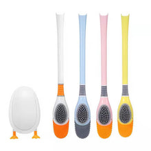 Charger l&#39;image dans la galerie, Duck Silicone Toilet Brush - airlando
