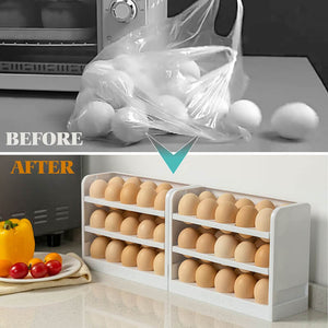 Egg Storage Container for Refrigerator Door - airlando