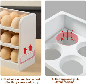 Egg Storage Container for Refrigerator Door - airlando