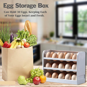 Egg Storage Container for Refrigerator Door - airlando