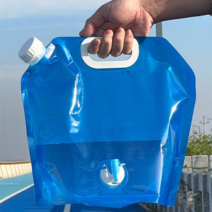 Folding Water Bag With Spigot - airlando