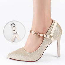 Load image into Gallery viewer, High Heels Pearl Diamond Anti Slip Strap - airlando
