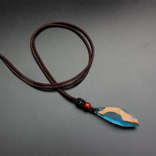Load image into Gallery viewer, Ocean Heart Resin Pendant Necklace - airlando
