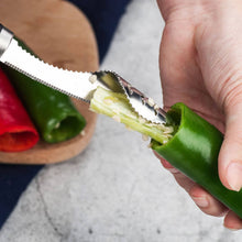 Charger l&#39;image dans la galerie, Stainless Steel Pepper Corer - airlando
