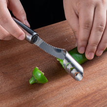 Charger l&#39;image dans la galerie, Stainless Steel Pepper Corer - airlando
