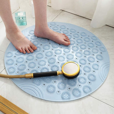 Bathroom Round Silicone Non-Slip Mat - airlando