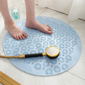 Bathroom Round Silicone Non-Slip Mat - airlando