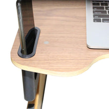 Lade das Bild in den Galerie-Viewer, Wood Adjustable Folding Computer Desk - airlando
