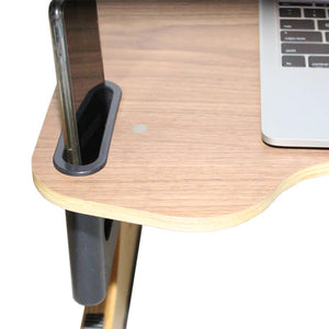 Wood Adjustable Folding Computer Desk - airlando