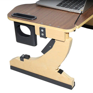 Wood Adjustable Folding Computer Desk - airlando