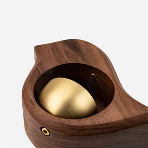 Handmade Black Walnut Bird Doorbell - airlando