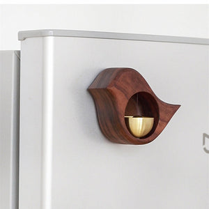 Handmade Black Walnut Bird Doorbell - airlando