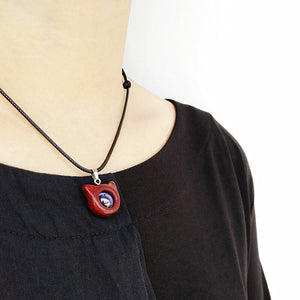 Handmade Zircon Wood Cat Necklace - airlando