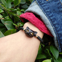 Load image into Gallery viewer, Handmade Cute Wood Fox Bracelet - airlando
