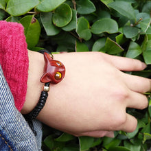 Load image into Gallery viewer, Handmade Cute Wood Fox Bracelet - airlando
