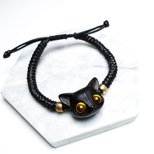 Load image into Gallery viewer, Handmade Cute Wood Fox Bracelet - airlando
