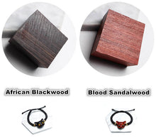 Charger l&#39;image dans la galerie, Handmade Cute Wood Fox Bracelet - airlando
