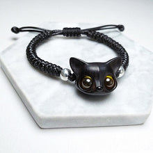 Charger l&#39;image dans la galerie, Handmade Cute Wood Fox Bracelet - airlando
